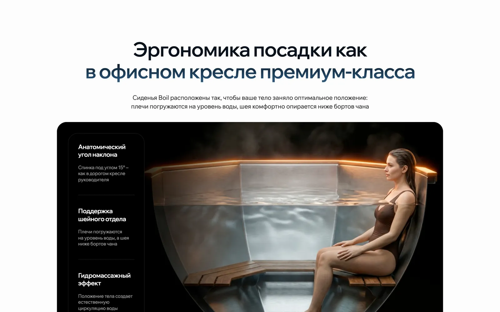 Эргономика посадки